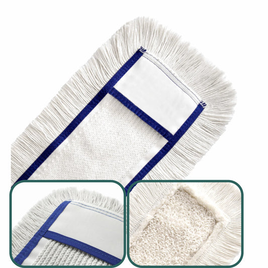 Wischmopp Bezug - Baumwolle Premium (40 & 50 cm) - Der Reinigungsberater