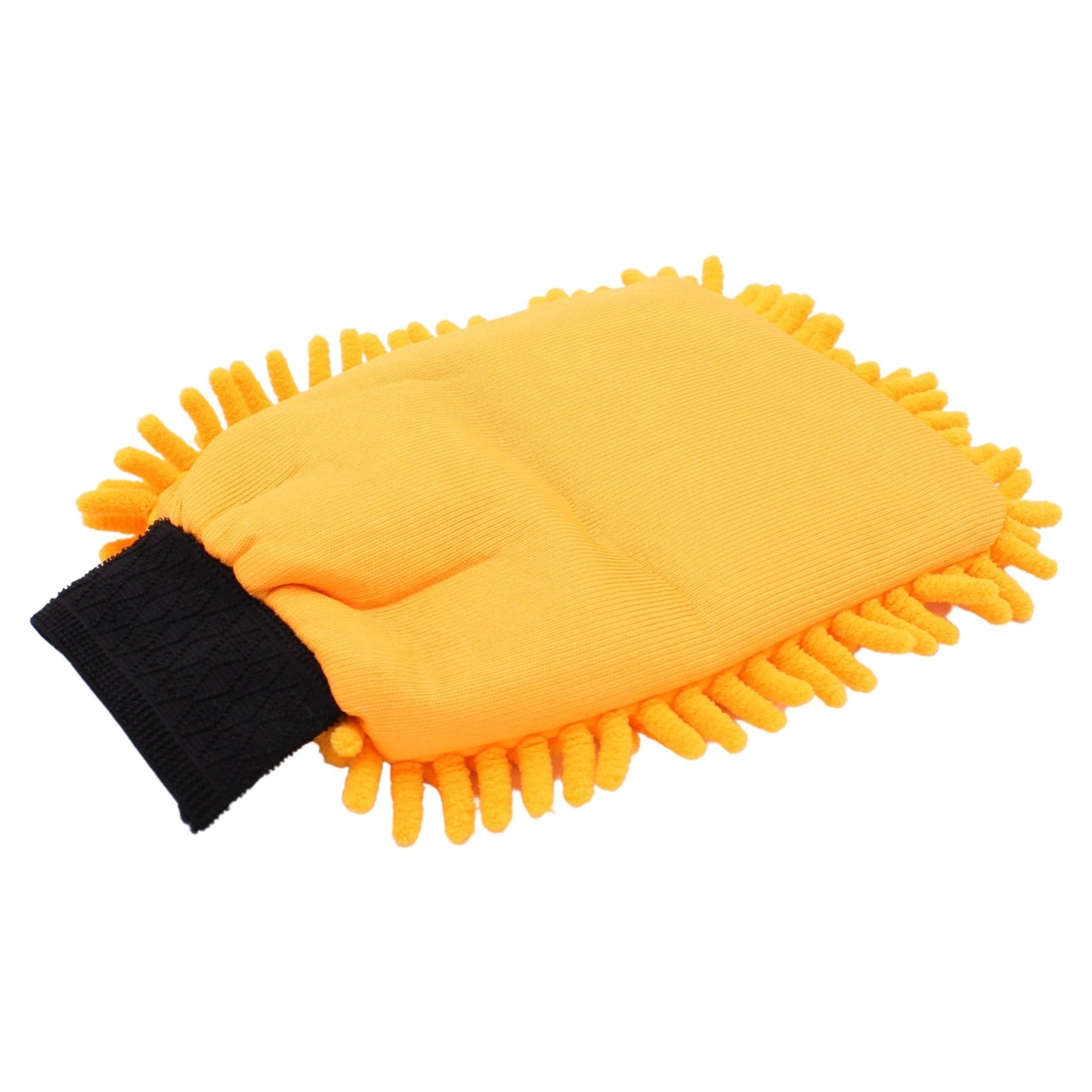 MIKROFASER-WASCHHANDSCHUH ''RASTA'' ORANGE - Der Reinigungsberater