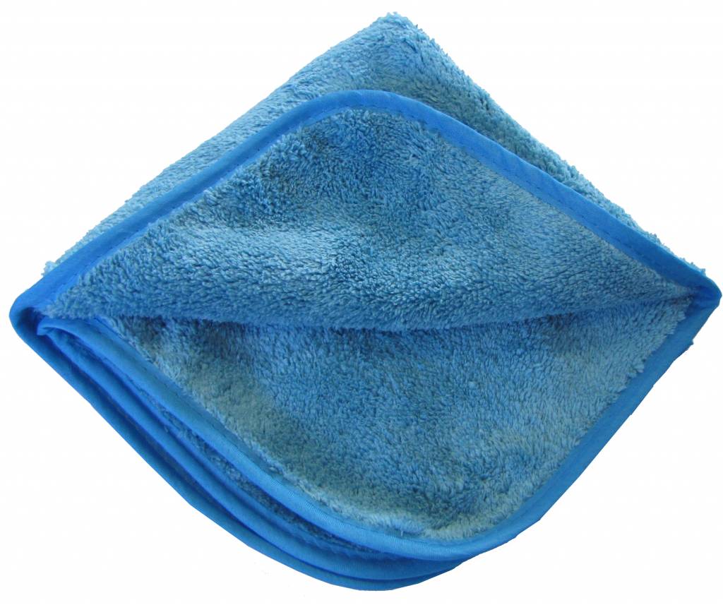 MIKROFASERPOLIERTUCH "POLISH'' 40 X 40 CM BLAU - Der Reinigungsberater
